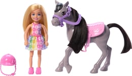 Barbie Chelsea Dukke med Pony