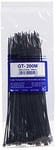 GW GT-200MB Lot de 1000 serre-câbles Noir 202 x 2,5 mm