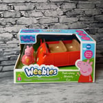 Peppa Pig Weebles Push Along Wobbly Car (Brand NEW & Free Postage)