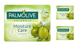Palmolive Naturals Moisture Care With Olive Soap Bar (3 x 90g) / Pack Of 3