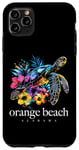 iPhone 11 Pro Max Orange Beach Alabama Florida Sea Turtle Surfer Souvenir Case