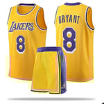 Lakers Kobe Bryant Nr 8 Baskettröja Set Barn/Ungdom 28 kids