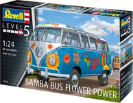 Revell VW T1 Samba Bus 'Flower Power' REV 07050 Model Kit