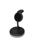 3-in-1 magnetic wireless charger black