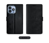 Samsung Noble Diary Wallet Case - Galaxy A14 (5G) Black