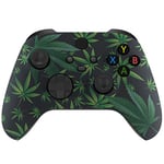 eXtremeRate Custom Shell for Xbox Series X & S Controller - Revitalize Your Controller - Green Weeds Replacement Cover Front Housing Cover for Xbox Core Controller Wireless [Control NOT Included]