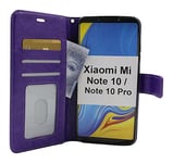 Crazy Horse Wallet Xiaomi Mi Note 10 / Mi Note 10 Pro (Lila)