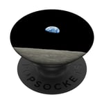 Photo of Earth From Moon in Space for Science & Nature Gift PopSockets Grip and Stand for Phones and Tablets