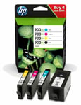 HP 903XL, Multipack Ink Cartridges Officejet Pro 6950, 6960, 6970, 6975, 3HZ51AE