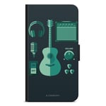 iPhone 12 Mini Plånboksfodral - Gitarr