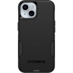 OtterBox Strawberry Commuter Series Case - Black, Slim & Tough, Pocket-Friendly, with Port Protection