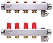 Danfoss Ssm Grenrörssats 4+4 Med Slutstycke