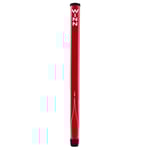 Winn Excel 15" Midsize Red Pistol Putter Golfgrepp