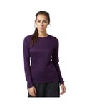 Peter Storm WoMens Long Sleeve Thermal Crew Travel Essentials, Camping Clothing - Purple - Size 8 UK