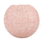 LUM&CO Abat-jour suspendu en forme de boule, rose, 20 x 19 x 20 cm