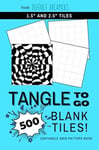 Tangle To Go Blank Tile Book Zentangle Tiles Sketchbook Art Therapy To Reliev...