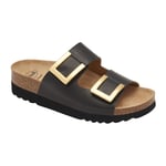 Scholl Monterey sandaler med spännen (dam) - Black,40