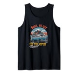 Bruh, We Out On The Open Road - Vintage Van Travel Tank Top