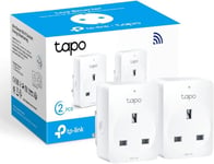 TP-Link Tapo Smart Plug with Energy Monitoring, Works with Amazon Alexa -2 Pack