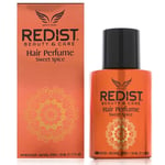 Redist Hair Perfume SWEET SPICE Argan – Parfum pour cheveux pour femme – Parfum longue durée – Neutralise les odeurs désagréables – Spray de 50 ml – Pour soin des cheveux et brillance tous les jours