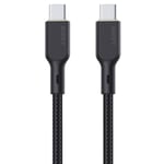 USB-C-kabel Aukey CB-KCC102 Sort 1,8 m