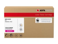 AgfaPhoto - Magenta - kompatibel - återanvänd - tonerkassett (alternativ för: HP 415A) - för HP Color LaserJet Pro M454, MFP M479