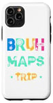 Coque pour iPhone 11 Pro Bruh, We Don't Need Maps - L'aventure ultime en voyage en voiture