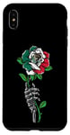Coque pour iPhone XS Max Rose mexicaine avec squelette drapeau mexicain racines Souvenir mexicain