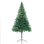 Sapin de Noël réaliste Artificiel 150 cm 200 Branches pin Sapin Vert Naturel