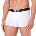 BOSS Men's Trunk Identity Boxer Shorts, White100, L