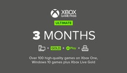 Microsoft Store Xbox Game Pass Ultimate 3 Mois