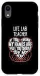 iPhone XR I Train Life Lab Super Heroes - Teacher Graphic Case