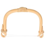Tekanna Handtag Ersättning Bambu Handtag Anti-skållning Tekanna Grepp [HK] 13.50X9.50X1.50CM Beige