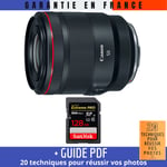 Canon RF 50mm f/1.2L USM + 1 SanDisk 128GB Extreme PRO UHS-II 300 MB/s + Guide PDF '20 TECHNIQUES POUR RÉUSSIR VOS PHOTOS