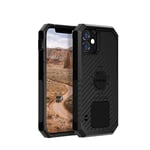 Rokform - iPhone 12 Mini Case, Magnetic Apple Accessories, Protective iPhone Cover with RokLock Quad Tab Twist Lock, Dual Magnet, Shockproof Armor, Rugged Series (Black)