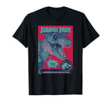 Jurassic Park Spared No Expense Neon Pop Poster T-Shirt