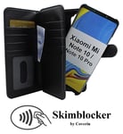 Skimblocker XL Magnet Fodral Xiaomi Mi Note 10 / Mi Note 10 Pro (Svart)