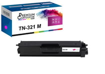 PREMIUM CARTOUCHE - x1 Toner - TN-321M (Magenta) - Compatible pour Brother HL-L8250CDN L8350CDW L8350CDWT, MFC-L8600CDW L8850CDW