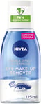 NIVEA Double Effect Waterproof Eye Make-Up Remover, Daily Use Face Cleanser for