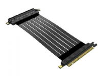 Akasa RISER BLACK X2 Mark IV - PCI Express x16-kabel - PCI Express (hunn) til PCI Express (hann) - PCIe 4.0 - 20 cm - riser - svart