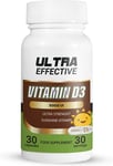 Vitamin D, Vitamin of the Sun, 30 Capsules, Ultra Effective