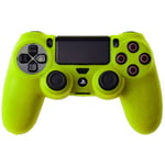 Protection Silicone Pour Manette Ps4 - Jaune