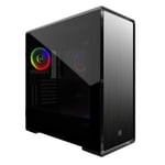 M-RED Iron Glass boitier Gaming RGB
