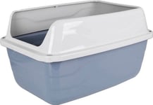 Georplast Sonic Xl Grå Och Vit Kattlåda (56 X 40 X 30,5 Cm)