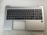 For HP EliteBook 850 G7 M07492-FP1 AZERTY Arabic Palmrest Keyboard Top Cover NEW