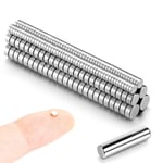 200 Minimagneter - Små Runda Magneter - 100st 3X1mm, 50st 4x2mm, 50st 5x2mm Neodymmagneter Sällsynta Jordartsmagneter