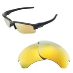 Walleva Replacement Lenses for Oakley Flak Draft Sunglasses - Multiple Options