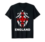 Classic England Lion with England Flag. Men, Women & Kids T-Shirt