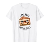 Cake Puns Bake Me Smile Funny Baking Pun T-Shirt