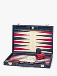 Aspinal of London Pebble Leather Backgammon Set